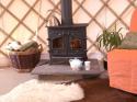 Self-catering holiday cottage - Cotswold Yurts at Westley Farm, Chalford, Stroud, Gloucestershire, Cotswolds, England
