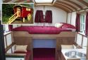 Self-catering holiday cottage - Romany Caravans at Middleton Mill Farm, Churchstanton, Clayhidon, Nr Honiton, Devon, England