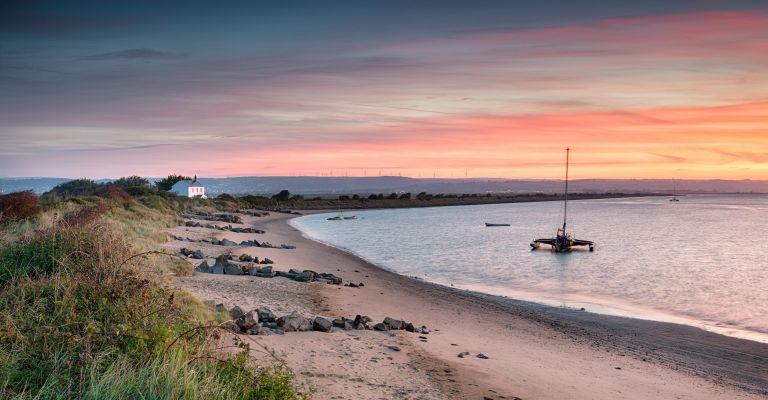 Cottages near a beach