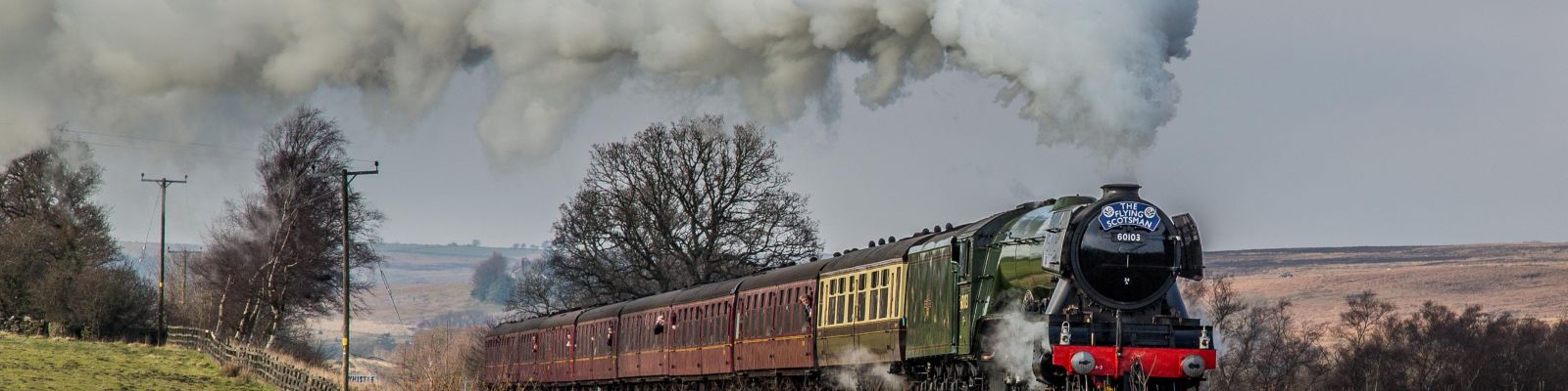 The Flying Scotsman, Goathland, North York Moors