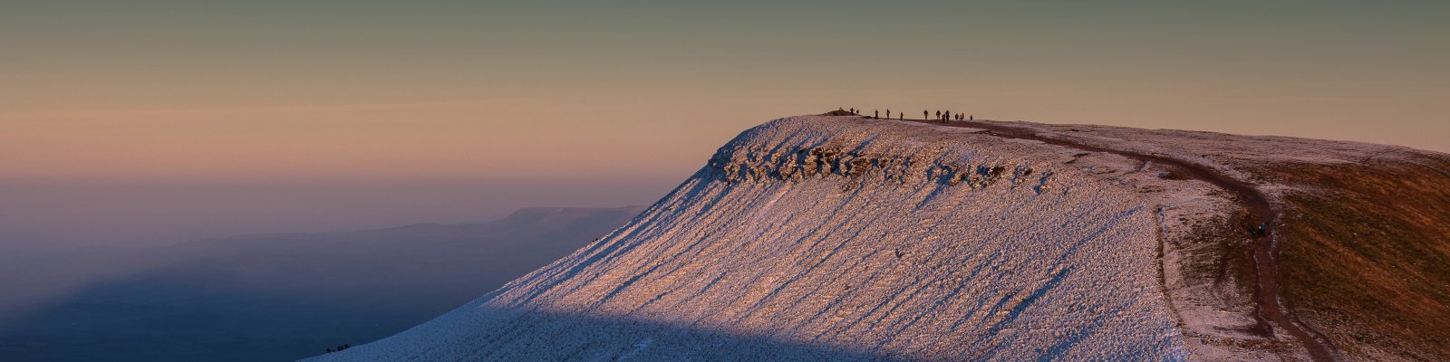 Pen Y Fan, the highest peak in the Brecon Beacons
