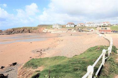 View of Pendragon frpm Crooklets Beach
