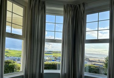 View of Beach from the lounge