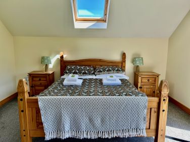 Main bedroom king size bed