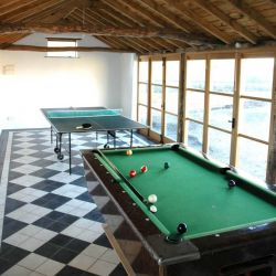 The Farmhouse games room