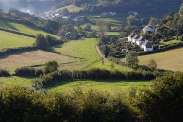 View of Branscombe is set in a beautiful valley