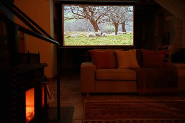 Byre cinema experience projector