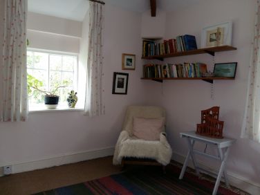 Another view, (yet more books).