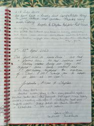 We had a glorious time... return as soon as we can.