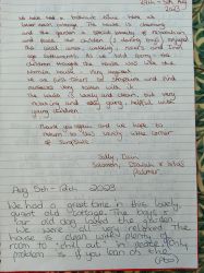 The children thought the house was like the Narnia house.. very magical. ...lovely and clean,