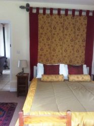 The comfortable King Size bed
