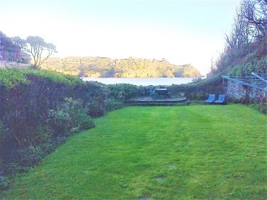 The Garden and view over the sea