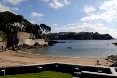 View from the end of garden