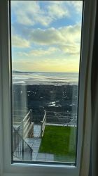 Window view from lounge area