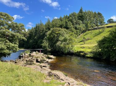 Riverside to enjoy 10 minutes walk from cottage