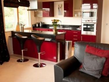 Another apartments kitchen area