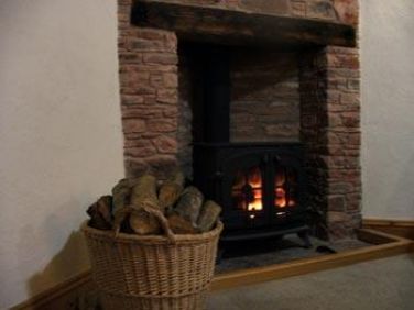 Cosy log fires for the evening