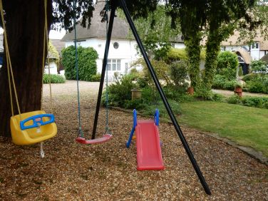 Swings & toddler slide