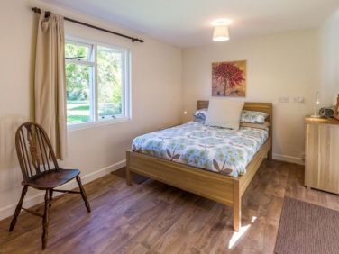Downstairs double bedroom Bartley Barn East Boldre