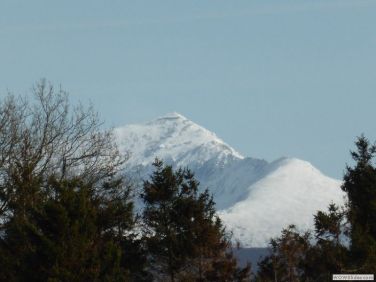 Snowdon, view from conservatory. Magical all year round!