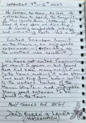 September 9 to 16 2023