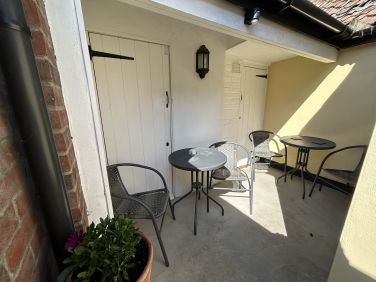 The Courtyard is a little sun trap