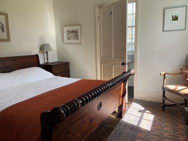 Bedroom 1: with king size bed and en-suite shower