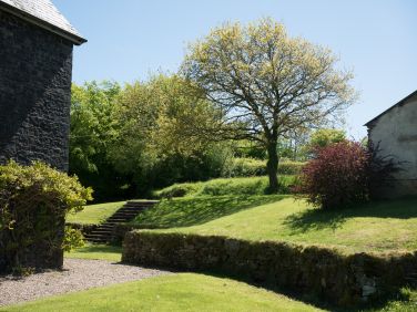 Garden towards front