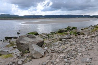 Greenodd estuary a mile away from HT