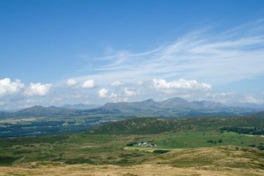Birchbank with Coniston Old Man in the distance