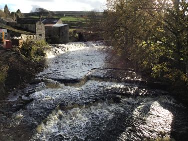 River Bain in village