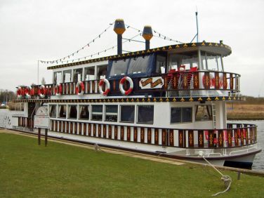 Take a ride on the Mississippi paddle boat