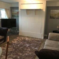 Pull Down Bed in Living Area