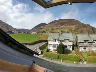 View out of the Twin room