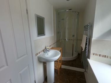 Bathroom for the master bedroom