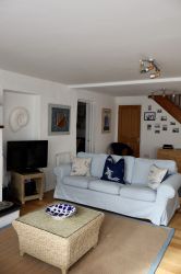 Living room leading into snug