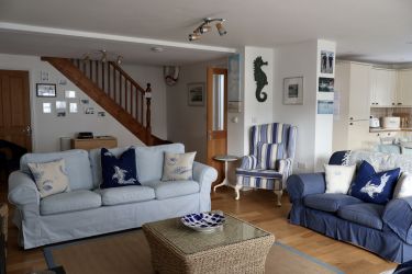 Open plan living room