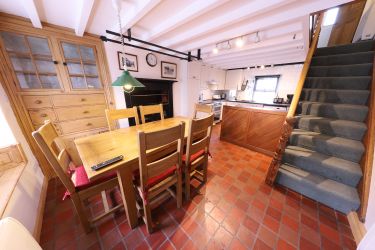 Ground floor kitchen & dining.