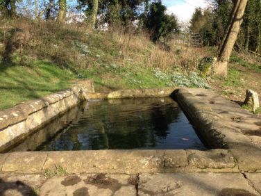Walk past the ancient well on your way to the pubs at Broadwell or Oddington