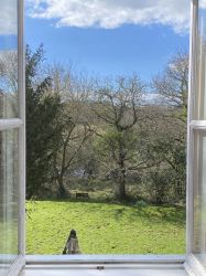 View from master bedroom during the drier season.