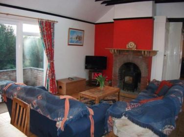 Wood Burner for cooler nights.