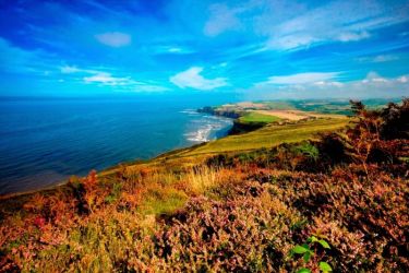 Staithes is situated on the national trail - the Cleveland Way