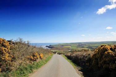 View to Boulby and Staithes when you arrive at the Coast