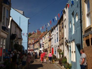 Staithes in festival mood on Lifeboat Day