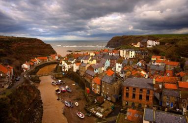Staithes - well-known by artists for its  special light