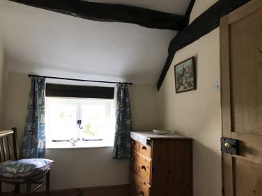 View from the single bed, 2nd bedroom.