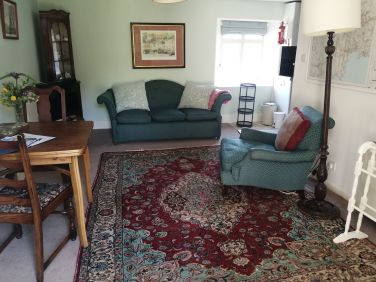 Living and dining area of the Spry's