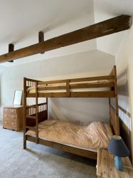 Bunk in large bedroom