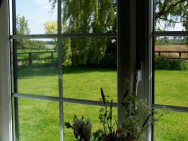 Large Private Garden with Harvest Moon Barn