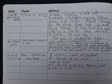 Comments from recent guests